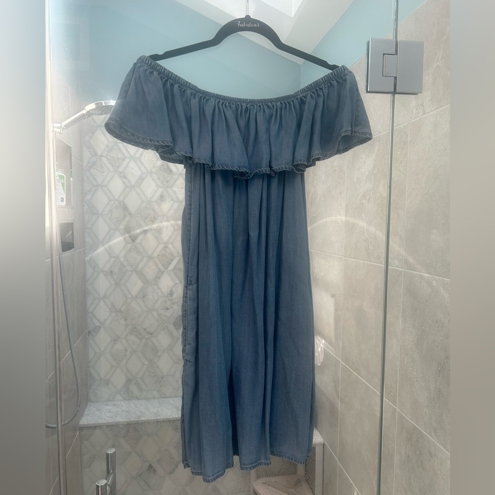 American Eagle Outfitters Blue Denim dress